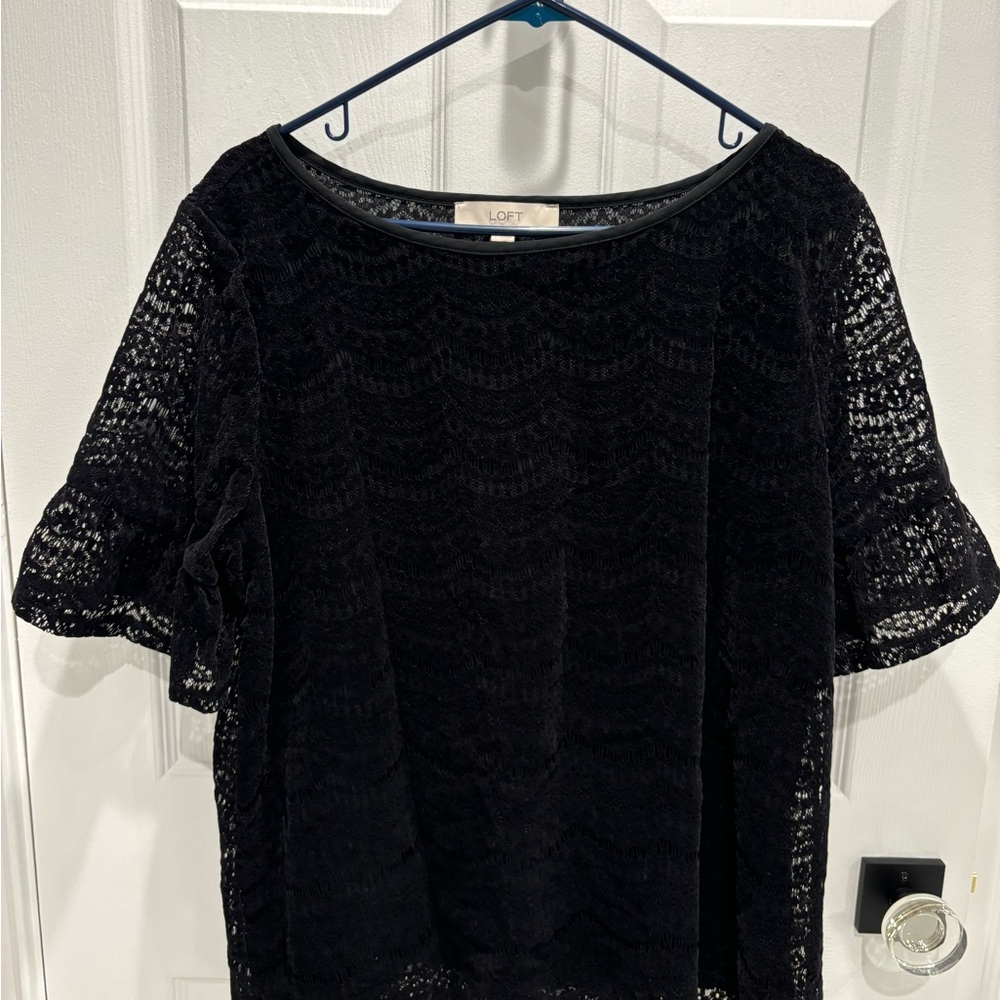 Loft Velvet Women’s Top size L